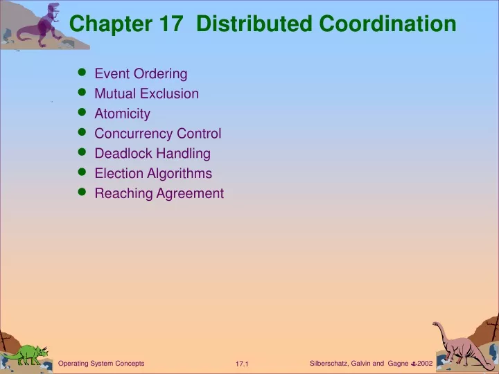 chapter 17 distributed coordination