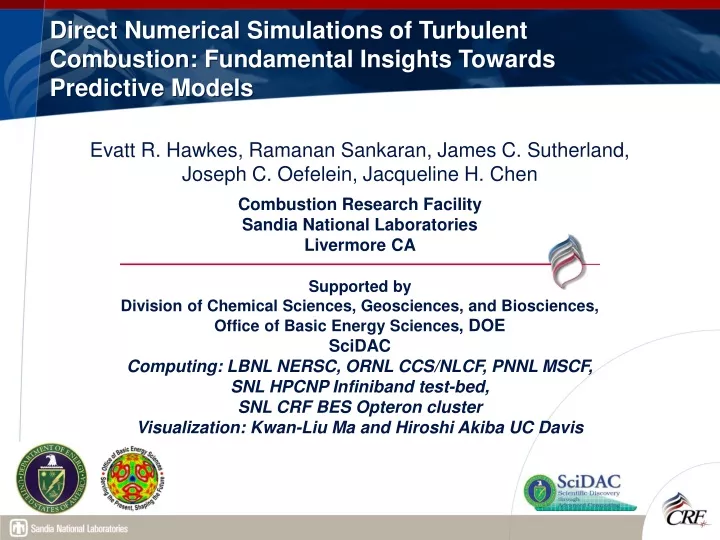 direct numerical simulations of turbulent combustion fundamental insights towards predictive models