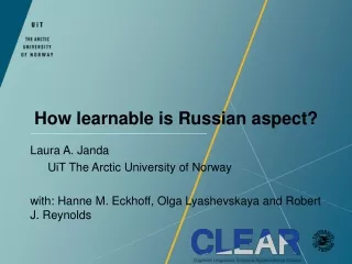 How learnable is Russian aspect?