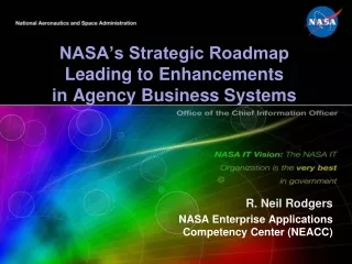 NASA’s Strategic Roadmap Leading to Enhancements in Agency Business Systems