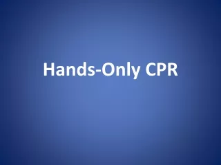 Hands-Only CPR