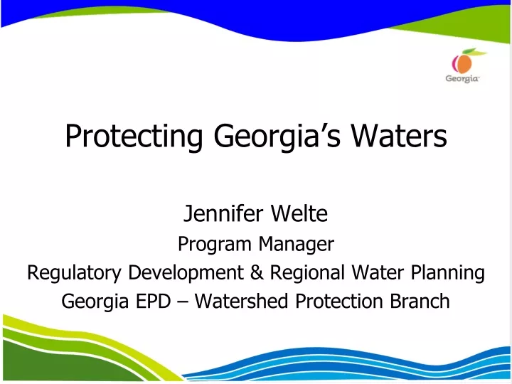 protecting georgia s waters