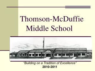 Thomson-McDuffie     Middle School