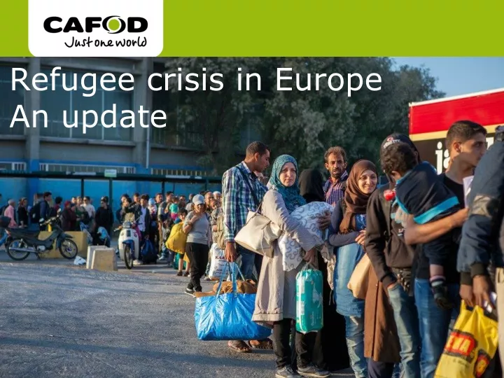 refugee crisis in europe an update