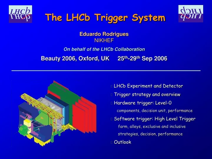 the lhcb trigger system
