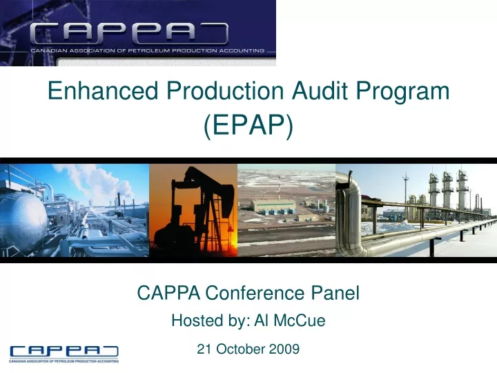 enhanced production audit program epap