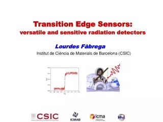 Transition Edge Sensors: versatile and sensitive radiation detectors