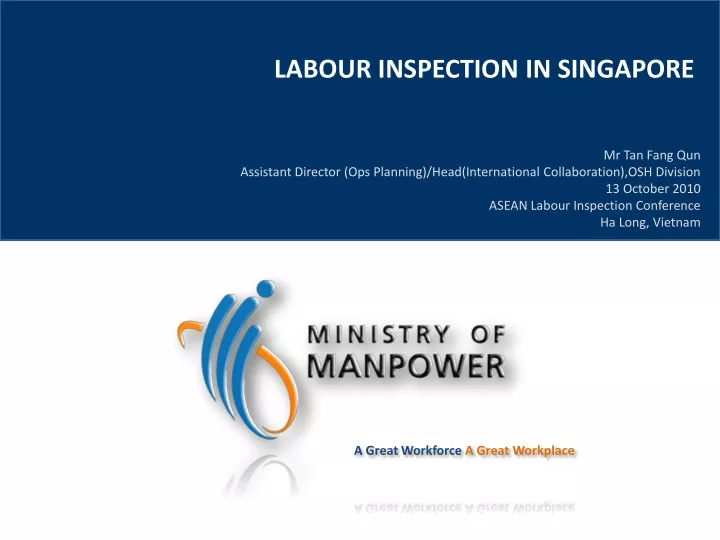 labour inspection in singapore