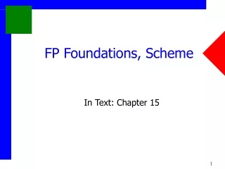 FP Foundations, Scheme