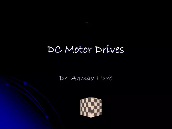 dc motor drives