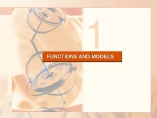 FUNCTIONS AND MODELS