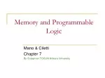 Memory and Programmable Logic: Understanding RAM, ROM, and Error Detection - slide 1