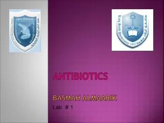 Antibiotics   Basmah almaarik