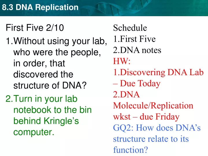 first five 2 10 without using your lab who were