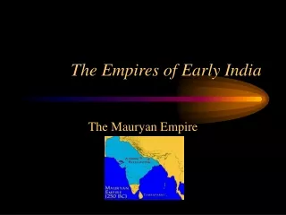 The Empires of Early India