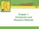 Chapter 1:  Introduction and Research Methods