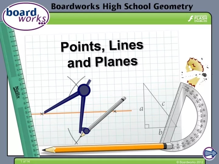 Points, Lines  and Planes