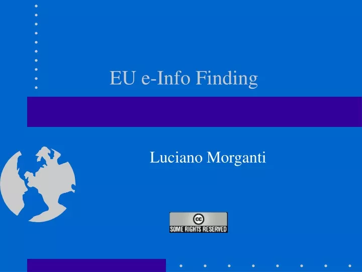 eu e info finding