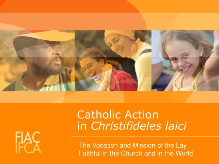 catholic action in christifideles laici