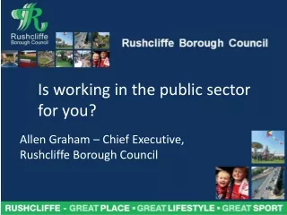 Is working in the public sector for you?