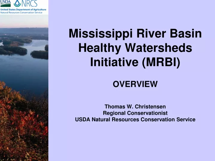 mississippi river basin healthy watersheds