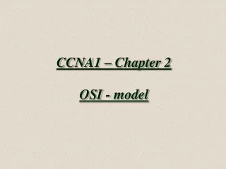 CCNA1 – Chapter 2