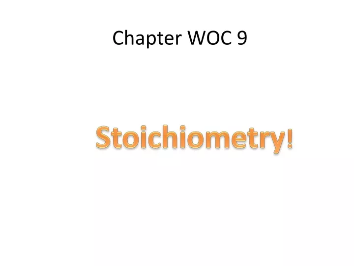 chapter woc 9