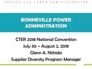 Bonneville Power Administration