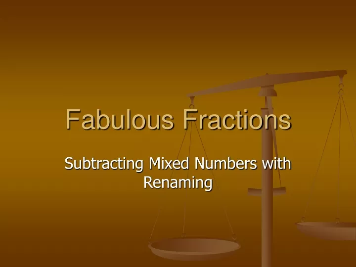 fabulous fractions