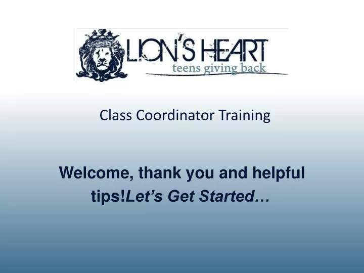 welcome thank you and helpful tips let s get started