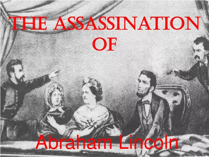 the assassination of
