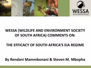 wessa wildlife and environment society of south