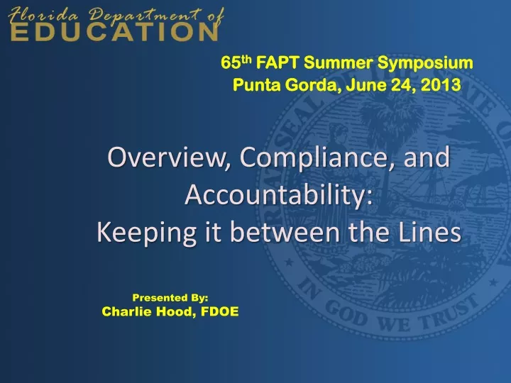 overview compliance and accountability keeping it between the lines