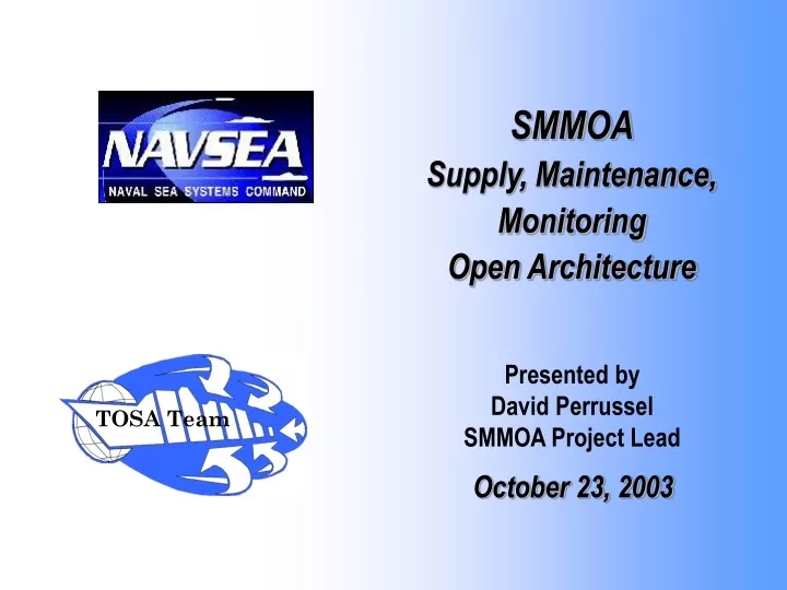 smmoa supply maintenance monitoring open
