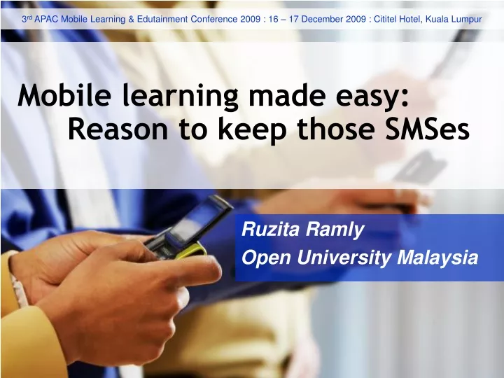 mobile learning made easy
