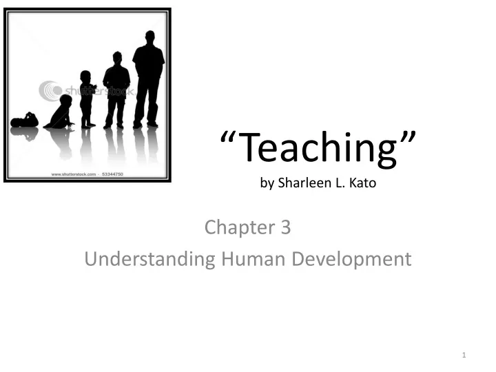teaching by sharleen l kato