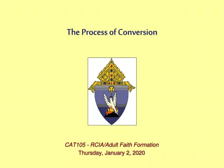 the process of conversion