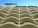 Introduction to Points, Lines, and Planes in Geometry - slide 1
