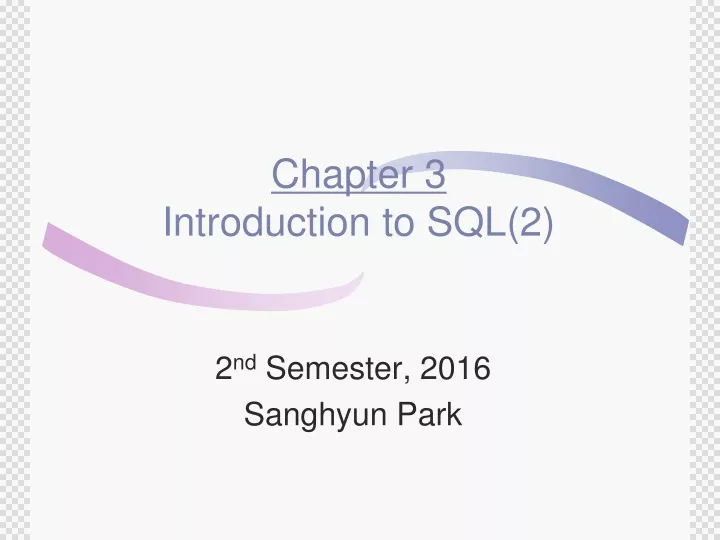 chapter 3 introduction to sql 2