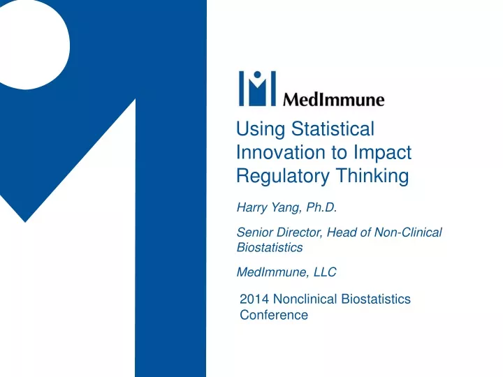 2014 nonclinical biostatistics conference