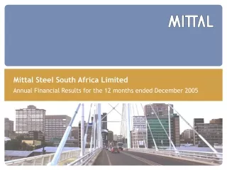 Mittal Steel South Africa Limited