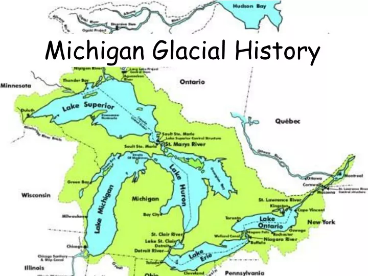 michigan glacial history