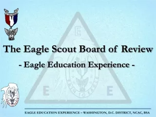 The Eagle Scout Board of Review