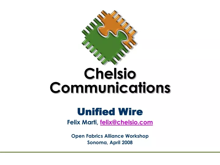 chelsio communications