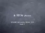 a little  physics - slide 1