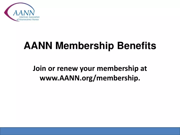 aann membership benefits join or renew your membership at www aann org membership