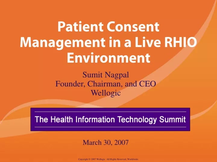 patient consent management in a live rhio environment