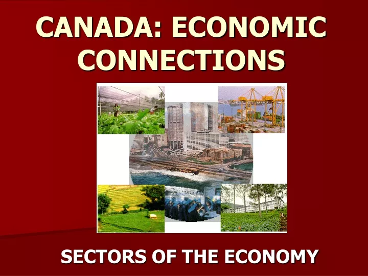 canada economic connections