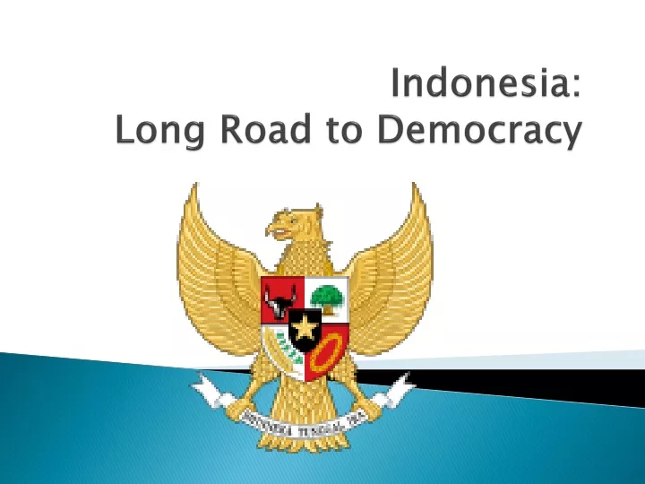 indonesia long road to democracy