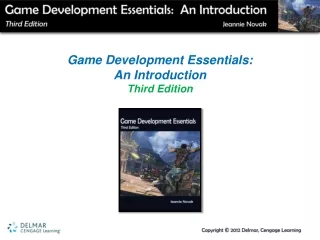 Game Development Essentials:  An Introduction  Third Edition